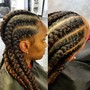 2 Feed In Braids