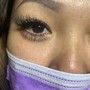 Mink lash extensions (removal/ treatment)