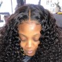 NATURAL HAIR BLOW OUT- (no relaxer)