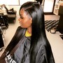 Blowout- Relaxed Hair