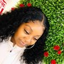 NATURAL HAIR BLOW OUT- (no relaxer)