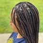 Kid's knotless Braids under 9yrs of age