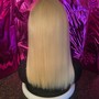 Shampoo Silicone Conditioner Blowdry Flatiron