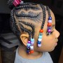 Natural Hair Lg Box Braids