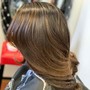 Silk Press Long Hair