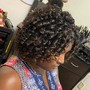 Wand  curls on sew in