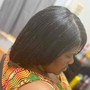 Relaxer trim and style