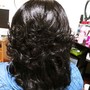 Wand  curls on sew in