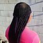 Extended or ombre ends or fuller braids