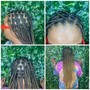 Feed-in braids