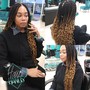 Boho large Box Braids