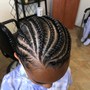 Kid's Braids - SHORT- NO HAIR ADDED