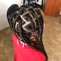 Kid's Braids w/ HAIR ADDED