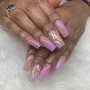 Gel X  w/ Detail Nail Art  S/M length