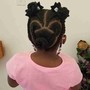 Child basic cornrows