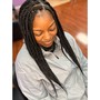 Wig/Weave/Sew-In Braid Down