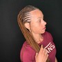 Wig/Weave/Sew-In Braid Down