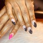 Acrylic Overlay (short nails)