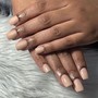 Acrylic Overlay (short nails)