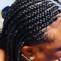 Cornrows/feed-ins  (French Braids)