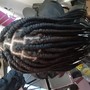 Knotless Braids includes hair-