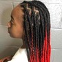 Knotless Boho Braids (smedium) Weekdays only