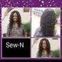 Lace Wig Sew -in install