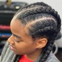 KIDS Individual Box Braids and knotless