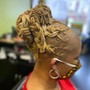 Loc Re-twist with two strand twist style