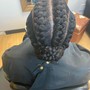 Feed In Braids.         READ