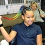 Box braids (plats) no Hair added