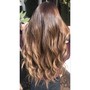 Balayage partial or 24k foiling