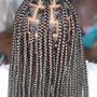 Tribal braid wig