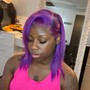 Lace closure wig install