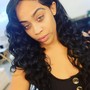 Lace closure wig install