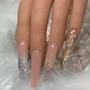 Glitter/ sugar nails/ basic gel polish/ stickers/spider gel/ transfer foil