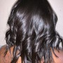 Relaxer Touch Up, Blowout, Wand / Barrel Curls, Women's Trim