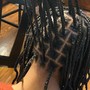 Box Braid Perimeter Touch up