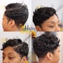 SHORT TAPER Shampoo and Style