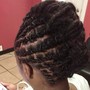 Half head Comb twist