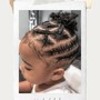 Small knotless braids