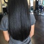 Natural Hair-Silk Press (F-M)