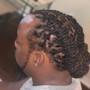 Loc two strand twist/ plaits