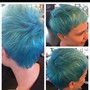 Double Process Color with Haircut