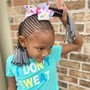 Natural hair style with beads