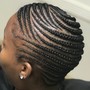 4-6 feed in braids