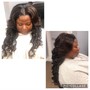 Full Natural Part Sew In