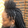 QRWND Braided Ponytail (Hair Added)