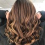 Balayage/ Ombre/ Babylights ( with root color)