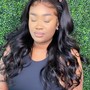 Closure wig install